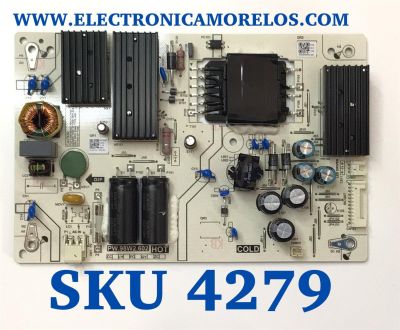 FUENTE DE PODER PARA TV INSIGNIA / NUMERO DE PARTE 0500-0621-1360 / PW.98W2.602 / 050006211360 / P21051122 / E56063 / DISPLAY T430QVN03-0 / MODELO NS-43F301NA22